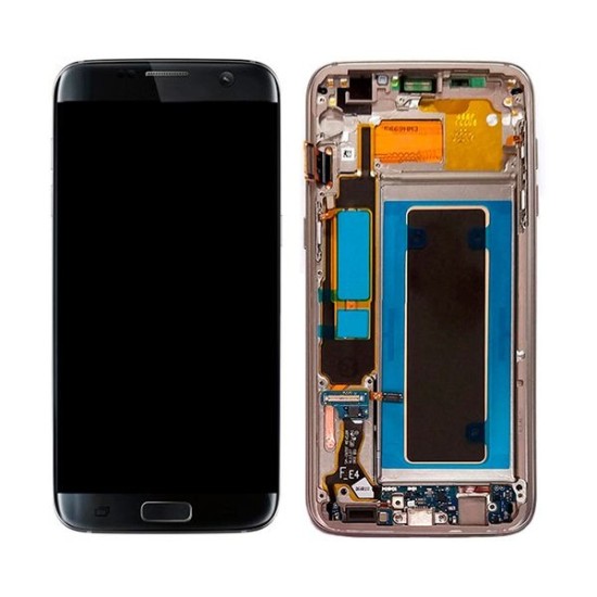 TOUCH+DISPLAY WITH FRAME SAMSUNG GALAXY G7 EDGE G935 5.5" OLED BLACK TOUCH+DISPLAY WITH FRAME SAMSUNG GALAXY G7 EDGE G935 5.5" OLED BLACK